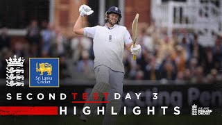 Root Hits Record 34th Century  Highlights  England v Sri Lanka Day 3  Rothesay Test 2024 [upl. by Nedlog]