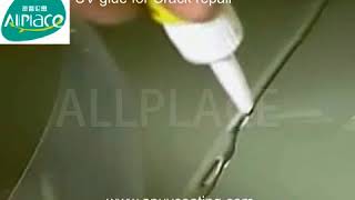 UV Glue for Repair Crack [upl. by Otipaga]