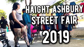 San Francisco Haight Ashbury Street Fair 2019 [upl. by Anitsrhc]