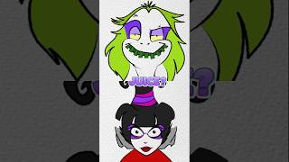 BeEtleJuice amp Lydia  Say my Name beetlejuice animation drawing shorts [upl. by Nedyah693]