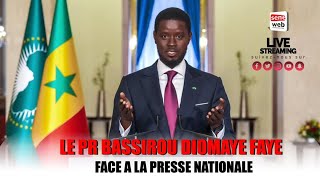 100 jours suivez linterview du Président Diomaye Faye [upl. by Festa]