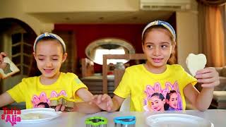 Talia and Alia’s Yummy SandwichMaking Adventure 🥪  Fun Cooking for Kidsquot [upl. by Wira907]