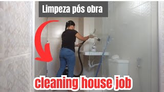 FAXINA PÓS OBRA CLEANING HOUSE [upl. by Ettena]