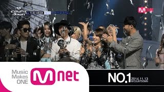 Mnet 엠카운트다운 Ep402  No1 of the week 에픽하이Epik High  헤픈엔딩Happen Ending MCOUNTDOWN141113 [upl. by Lehcim443]