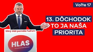 13 dôchodok To ja naša priorita [upl. by Sielen]