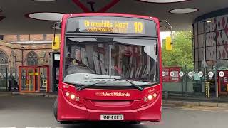 Enviro 200 853 Bus Route 10 Brownhills West [upl. by Warrenne]