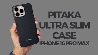 Review Funda Pitaka Ultra Slim para el Phone 16 Pro Max [upl. by Nannek]