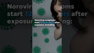 Caught a stomach bug Norovirus symptoms and causes of easilyspread illness Shorts [upl. by Wetzell262]