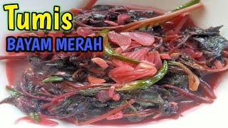 TUMIS BAYAM MERAH [upl. by Ahsian662]