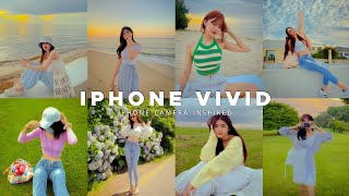 Iphone Vivid Preset  Lightroom Mobile Preset Free DNG amp XMP  lightroom presets  lightroom preset [upl. by Nosimaj]