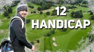 What 12 handicap golf looks like in the WINTER  Every Shot [upl. by Terrie99]