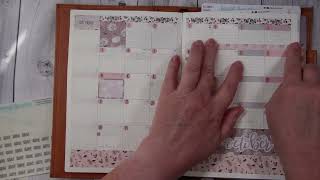 Hobonichi Cousin AVEC Monthly and Dashboard Pages For October [upl. by Enaxor239]