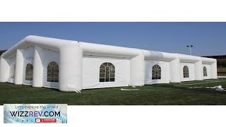 Customized Giant Outdoor Camping Party Advertising Event Dome Inflatable Tent Review [upl. by Anialeh]