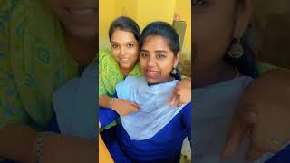 😍thaiya thakka thakka song😻shortsvibesistergoals entertainment [upl. by Cower68]