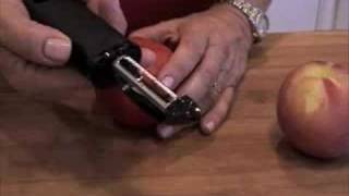 Seriously Simple Essentials How to Use an OXO Serrated Peeler [upl. by Llertnad]