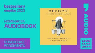 Bestsellery Empiku 2023  Chłopki Joanna KucielFrydryszak Audiobook PL [upl. by Rosella]