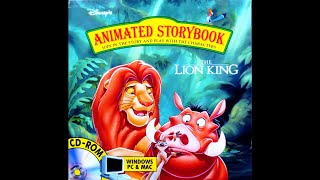 Disneys Animated Storybook The Lion King 1994 PC Windows Longplay [upl. by Itisahc]