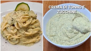 SPAGHETTI CON CREMA DI ZUCCHINE E TONNO [upl. by Lisandra]