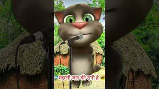 🐠मछली जल की रानी हैं  Billi ka awaaz me song 🦈 [upl. by Halilak]