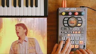 WATERFALLS Paul McCartney LOFI  SP404 amp Moog Grandmother [upl. by Fayina]