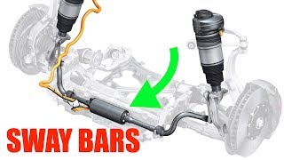 How AntiRoll Bars Work  How To Improve Car Handling [upl. by Adnilreb]