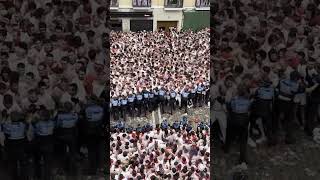 San Fermin festival begins in Pamplona northern Spain [upl. by Sug]