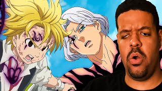 MELIODAS VS HENDRICKSON  The Seven Deadly Sins Episode 21 Reaction [upl. by Kizzie]