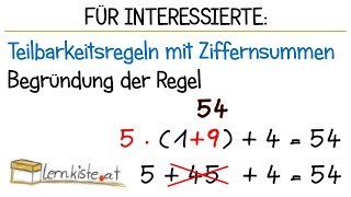 Teilbarkeitsregeln mit Ziffernsummen  Warum funktionieren diese [upl. by Haveman]