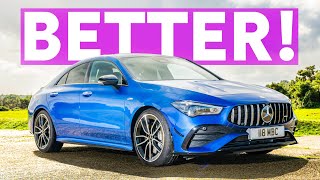 NEW MercedesAMG CLA 35 Review Mild Hybrid  MBUX  Big Improvement [upl. by Jarvey]