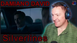 Damiano David  Silverlines 🇮🇹 prod Labrinth  Official Music Video  DaneBramage Rocks Reacts [upl. by Doone]