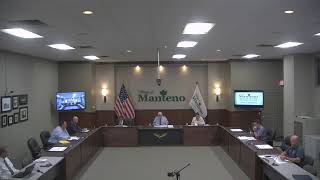 Manteno Village Board Meeting October 21 2024 [upl. by Pennington978]