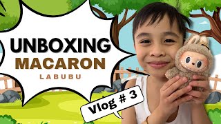 3  Unboxing Labubu Exciting Macaron 🤎 [upl. by Teuton]