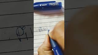 PILOT FRIXION Eraseble pen [upl. by Bullard]