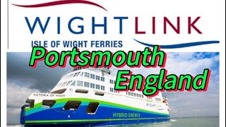 Wightlink Ferries Portsmouth England [upl. by Nicolle]