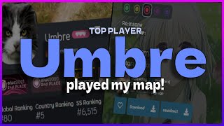 TOP Player UMBRE played MY MAP [upl. by Callean]