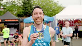 Leeds Half Marathon 2024 the highlights [upl. by Iharas205]