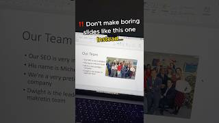 PowerPoint Morph Tutorial to make an amazing Team Slide 😮‍💨🤩 powerpoint [upl. by Assetak]