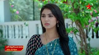 Eto Vellipoindi Manasu  Promo  3rd Apr 2024  Star Maa Serials  Mon  Sat at 4 PM  Star Maa [upl. by Naugal]