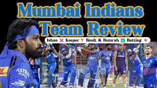 Mumbai Indians IPL 2025 Team Review  MI Squad Analysis amp SKY Pandya amp Rohit  IPL 2025 Preview [upl. by Tacy]