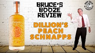 DILLONS PEACH SCHNAPPS  Bruces Booze Review [upl. by Ignaz]