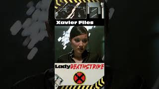 Lady DeathSTRIKE BIO XAVIER FILES [upl. by Selmner]