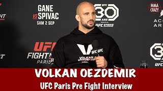 Volkan Oezdemir still interested in Alex Pereira Fight talks Jiri Prochazka title fight  UFC Paris [upl. by Fahey859]