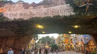 Universal Studios Islands of Adventure CityWalk Orlando Day After Hurricane Milton themeparkmaddy [upl. by Hook770]