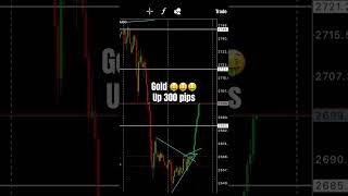 Gold up 300pips today  rr15 gold forex trading viralyoutubeshorts shorts [upl. by Cynthla839]