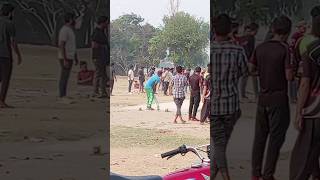 Cricket ka match ma larkana six out stand😱nomijodsuii youtubeshorts shorts [upl. by Ariat]