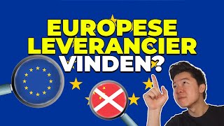 EUROPESE LEVERANCIERS VIND JE ZO VERKOPEN OP BOLCOM [upl. by Arabelle]