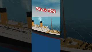 Titanic Sinking 1958 MOVİE MODEL🙄titanic ship history [upl. by Hairehcaz]