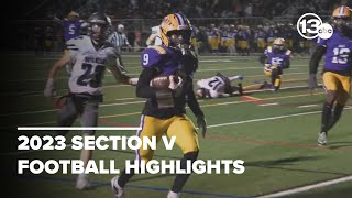 2023 Section V football highlights [upl. by Adnauq354]