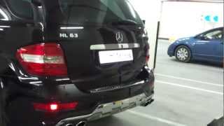 Mercedes Benz ML63 AMG Brutal Exhaust Sound Qatar [upl. by Irreg177]