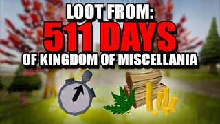 Wait I made HOW much from 511 days of Miscellania o  RS3 2022 [upl. by Sisson275]